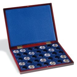 Leuchtturm 322330 Estuche para monedas VOLTERRA UNO de Luxe, para 35 monedas en cápsulas con un Ø de 33,5 Leuchtturm 322330 Estuche para monedas VOLTERRA UNO de Luxe, para 35 monedas en cápsulas con un Ø de 33,5