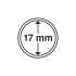 Leuchtturm 322470 cápsulas de monedas diámetro interior 17 mm