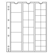 Leuchtturm 323010 hojas para monedas NUMIS, de 33 divisiones de Varios Ø
