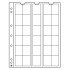 Leuchtturm 323463 Hojas para monedas NUMIS, de 30 divisiones de 25 mm Ø