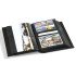 Leuchtturm 323576 Álbum multiusos para 200 tarjetas postal., Cartas, fotos estándar o 100 fotos panor., azul