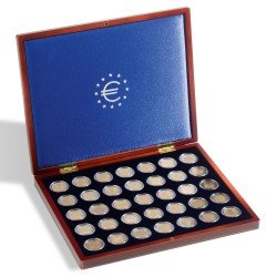 Leuchtturm 323638 Estuche para monedas VOLTERRA UNO de Luxe, para 35 monedas de 2 Euros encápsulas Leuchtturm 323638 Estuche para monedas VOLTERRA UNO de Luxe, para 35 monedas de 2 Euros encápsulas