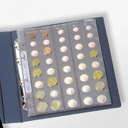 Leuchtturm 323726 Hojas separadoras recambio para álbum de Monedas de Euro OPTIMA