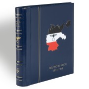 Leuchtturm 324003 SF-Álbum preimpreso PERFECT DP, classic DEUTSCHES REICH 1933-1945, azul