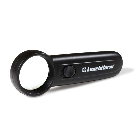 Leuchtturm 324404 Manejable lupa de bolsillo, 6 aumentos, con lámpara LED Leuchtturm 324404 Manejable lupa de bolsillo, 6 aumentos, con lámpara LED