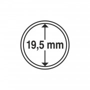 Leuchtturm 325403 cápsulas de monedas diámetro interior 19,5 mm