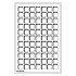 Leuchtturm 325424 Tab bandeja L para 77 monedas  de 22 mm Ø, azul