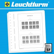 Leuchtturm 325493 LEUCHTTURM SF-hojas preimpresas Mónaco carnets 1987-2020