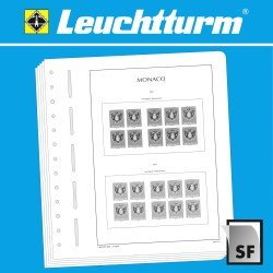 Leuchtturm 325493 SF-hojas preimpresas Mónaco carnets 1987-2019 Leuchtturm 325493 SF-hojas preimpresas Mónaco carnets 1987-2019