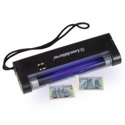 Leuchtturm 325773 Lámpara ultravioleta transportable para detectar la fluorescencia, 4 Watt Leuchtturm 325773 Lámpara ultravioleta transportable para detectar la fluorescencia, 4 Watt