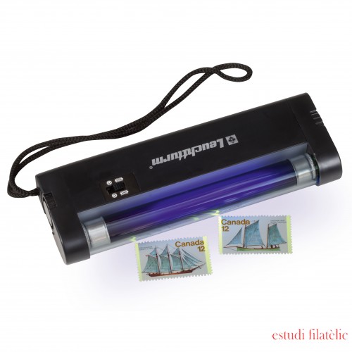 Leuchtturm 325773 Lámpara ultravioleta transportable para detectar la fluorescencia, 4 Watt