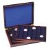Leuchtturm 326786 Estuche para monedas VOLTERRA TRIO de Luxe, cada una para 30 monedas cuadradas de 39 mm Ø