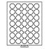 Leuchtturm 326819 Bandeja para monedas 35 divisiones para CAPS 28 + CAPS 27, color humo