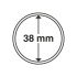 Leuchtturm 327110 cápsulas de monedas diámetro interior 38 mm