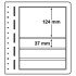 Leuchtturm 328433 hojas en blanco-LB, 4 divisiones, 190x124 mm, 190x37 mm