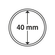 Leuchtturm 328440 cápsulas de monedas diámetro interior 40 mm