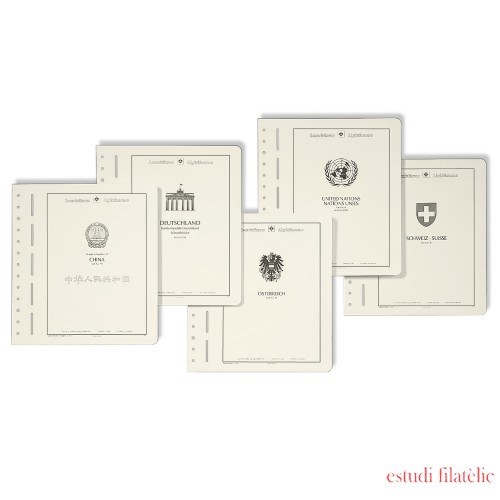 Leuchtturm 328586 Hoja rotulada con escudo 