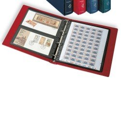 Leuchtturm 329993 tapa de anillas ROYAL con cajetín, rojo