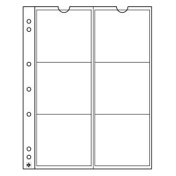 Leuchtturm 330456 Hojas para monedas NUMIS, de 6 divisiones de 55 mm Ø Leuchtturm 330456 Hojas para monedas NUMIS, de 6 divisiones de 55 mm Ø