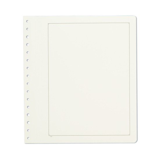 Leuchtturm 331103 KABE Hojas de álbum neutras de cartulina extra fuerte con tradicional borde negro Leuchtturm 331103 KABE Hojas de álbum neutras de cartulina extra fuerte con tradicional borde negro