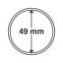 Leuchtturm 331281 cápsulas de monedas diámetro interior 49 mm
