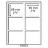 Leuchtturm 331319 Bandeja para monedas 6 divisiones esquinadas con formato 86x86 mm, color humo