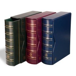 Leuchtturm 332730 Tapa de anillas VARIO, diseñoclassic GIGANT, con cajetín protector, azul