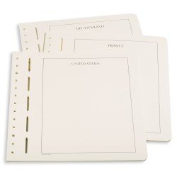Leuchtturm 333055 LEUCHTTURM hojas en blanco con el nombre del País France (BL15)