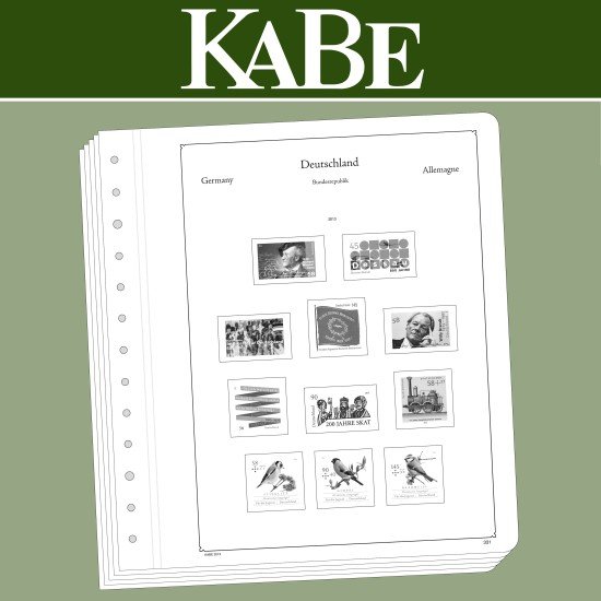 Leuchtturm 334696 KABE hojas en blanco Deutschland-Germany -Allemagne Leuchtturm 334696 KABE hojas en blanco Deutschland-Germany -Allemagne