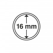 Leuchtturm 334752 cápsulas de monedas diámetro interior 16 mm
