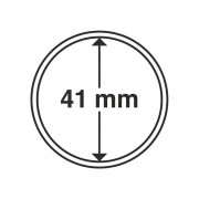 Leuchtturm 334928 cápsulas de monedas diámetro interior 41 mm