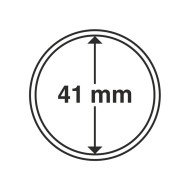 Leuchtturm 334928 cápsulas de monedas diámetro interior 41 mm