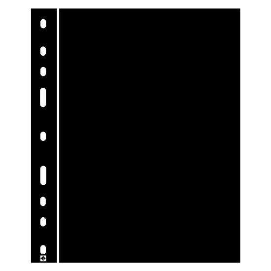 Leuchtturm 335313 Hojas separadoras OPTIMA, negra, paquete de 10 Leuchtturm 335313 Hojas separadoras OPTIMA, negra, paquete de 10