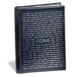 Leuchtturm 335392 Álbum de bolsillo para monedas con 8 hojas, cada una para 12 monedas, azul Leuchtturm 335392 Álbum de bolsillo para monedas con 8 hojas, cada una para 12 monedas, azul
