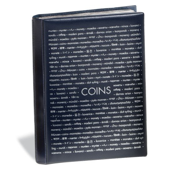 Leuchtturm 335392 Álbum de bolsillo para monedas con 8 hojas, cada una para 12 monedas, azul Leuchtturm 335392 Álbum de bolsillo para monedas con 8 hojas, cada una para 12 monedas, azul