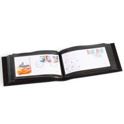 Leuchtturm 335738 Álbum para 100 FDCs o cartas en el formato DIN largo, rojo Leuchtturm 335738 Álbum para 100 FDCs o cartas en el formato DIN largo, rojo