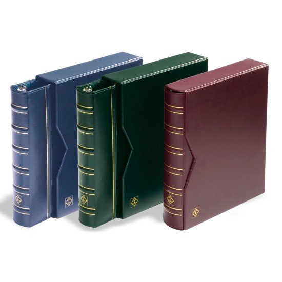 Leuchtturm 336281 Tapa de anillas VARIO, diseñoclassic y cajetín protector,rojo Leuchtturm 336281 Tapa de anillas VARIO, diseñoclassic y cajetín protector,rojo
