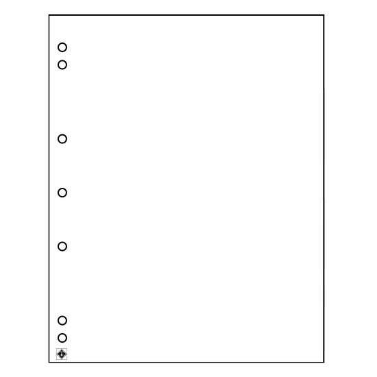 Leuchtturm 336293 Hojas separadoras NUMIS, blanca, paquete de 10 Leuchtturm 336293 Hojas separadoras NUMIS, blanca, paquete de 10