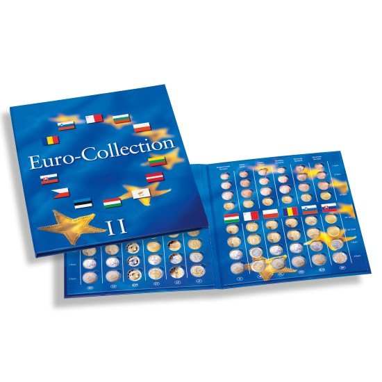 Leuchtturm 337527 Álbum para monedas PRESSO, Euro-Collection, tomo 2 Leuchtturm 337527 Álbum para monedas PRESSO, Euro-Collection, tomo 2