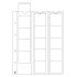 Leuchtturm 338032 hojas OPTIMA, para 15 monedas de hasta 42 mm Ø, transparentes