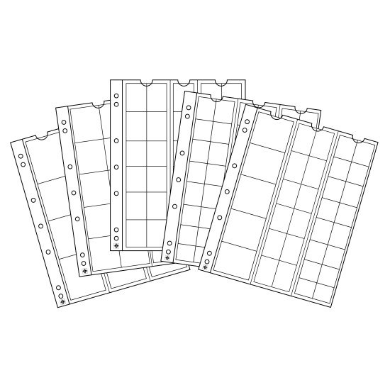 Leuchtturm 338347 Hojas para monedas NUMIS, Mezcla, cada una con 1 funda 44, 34, 25, 17, MIX Leuchtturm 338347 Hojas para monedas NUMIS, Mezcla, cada una con 1 funda 44, 34, 25, 17, MIX