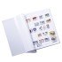 Leuchtturm 338595 hojas Clasificadoras ASTRA, con 11 Bandas de Pergamino Enteras, blanco