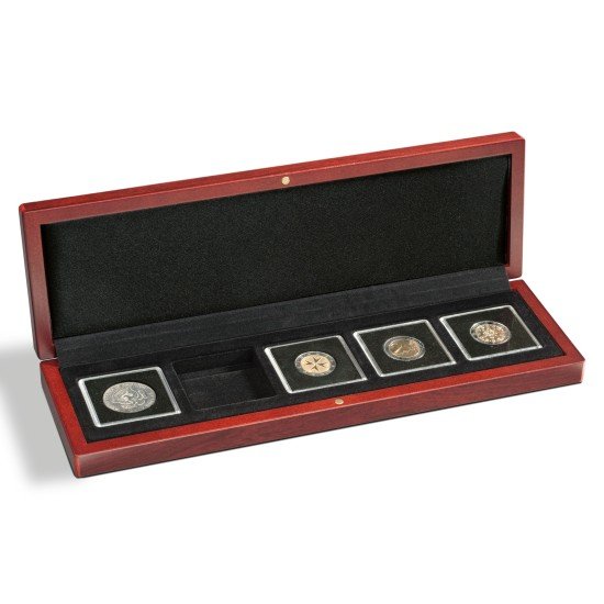 Leuchtturm 339051 Estuche de Madera VOLTERRA, para 5 QUADRUM Leuchtturm 339051 Estuche de Madera VOLTERRA, para 5 QUADRUM
