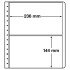 Leuchtturm 340575 hoja en blanco-LB, 2 divisiónes, formato interior: 236 x 144 mm