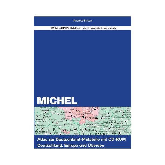 Leuchtturm 344241 MICHEL-Atlas zur Deutschland-Philatlie inkl. CD MICHEL-Atlas Deutschl/Europa/Übersee Leuchtturm 344241 MICHEL-Atlas zur Deutschland-Philatlie inkl. CD MICHEL-Atlas Deutschl/Europa/Übersee