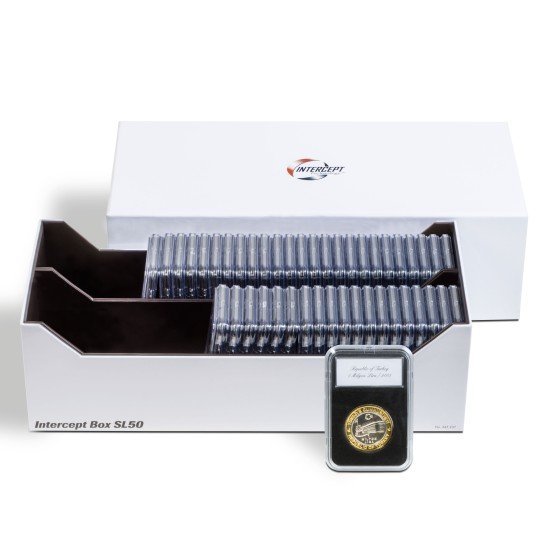 Leuchtturm 345237 Intercept Box SL 50 para 50 slabs Leuchtturm 345237 Intercept Box SL 50 para 50 slabs