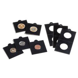 Leuchtturm 345692 Cartones de monedas MATRIX, negro, diámetro 35 mm, autoadhesivos, 25 unidades Leuchtturm 345692 Cartones de monedas MATRIX, negro, diámetro 35 mm, autoadhesivos, 25 unidades
