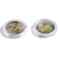 Leuchtturm 346516 Cápsulas ULTRA Perfect Fit para 2 Euro (25,75 mm), paquete de 100