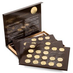 Leuchtturm 346746 Estuche PRESSO para 80 medallas turísticas Leuchtturm 346746 Estuche PRESSO para 80 medallas turísticas