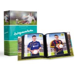 Leuchtturm 347187 Álbum de bolsillo con 40 fundas para 80 tarjetas autografiadas Leuchtturm 347187 Álbum de bolsillo con 40 fundas para 80 tarjetas autografiadas